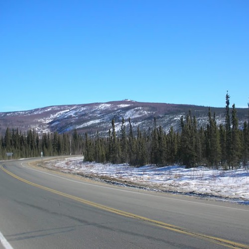 Elliott Highway next to the Livengood Project