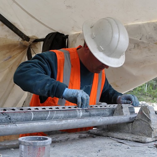 Livengood Drill Core Testing